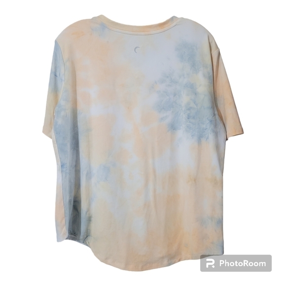 + Zyia Active Hendrix Dusk Go to pocket tie dye short sleeve tshirt - Picture 4 of 7